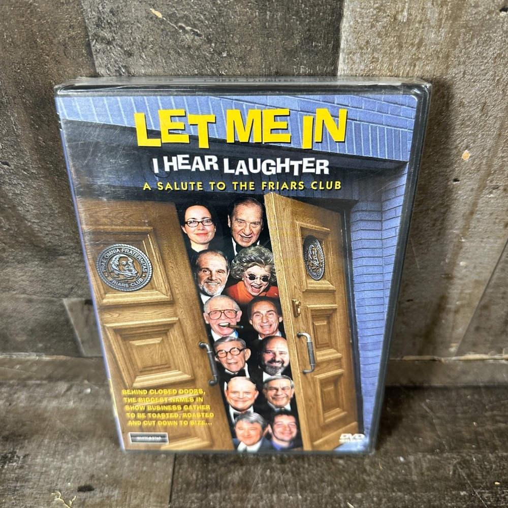 Let Me In, I Hear Laughter: A Salute to Friar's Club DVD - New, Sealed